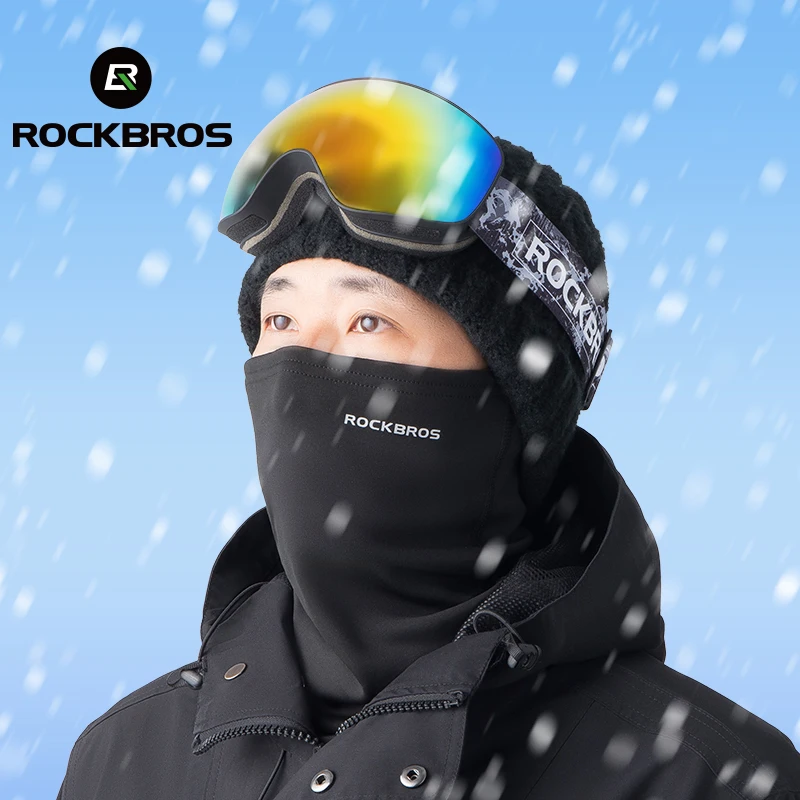 ROCKBROS Ski Goggles Adult Child Skiing Snowboarding Goggles Eyewear Glasses Anti-fog Ski Windproof Adjustable Snow Glasses