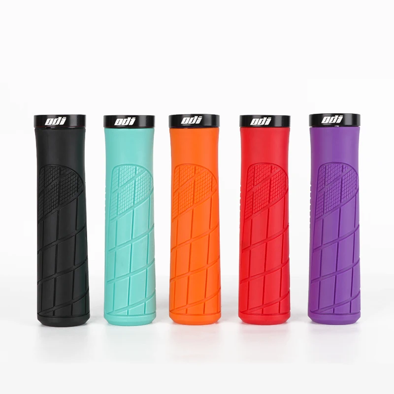 

ODI OG10 Mountain Bike Grips Bicycle Handles Mtb Cuffs Handlebar Grips Rubber Ergonomic Lock On Handle Cover Cycling Cuffs Hose