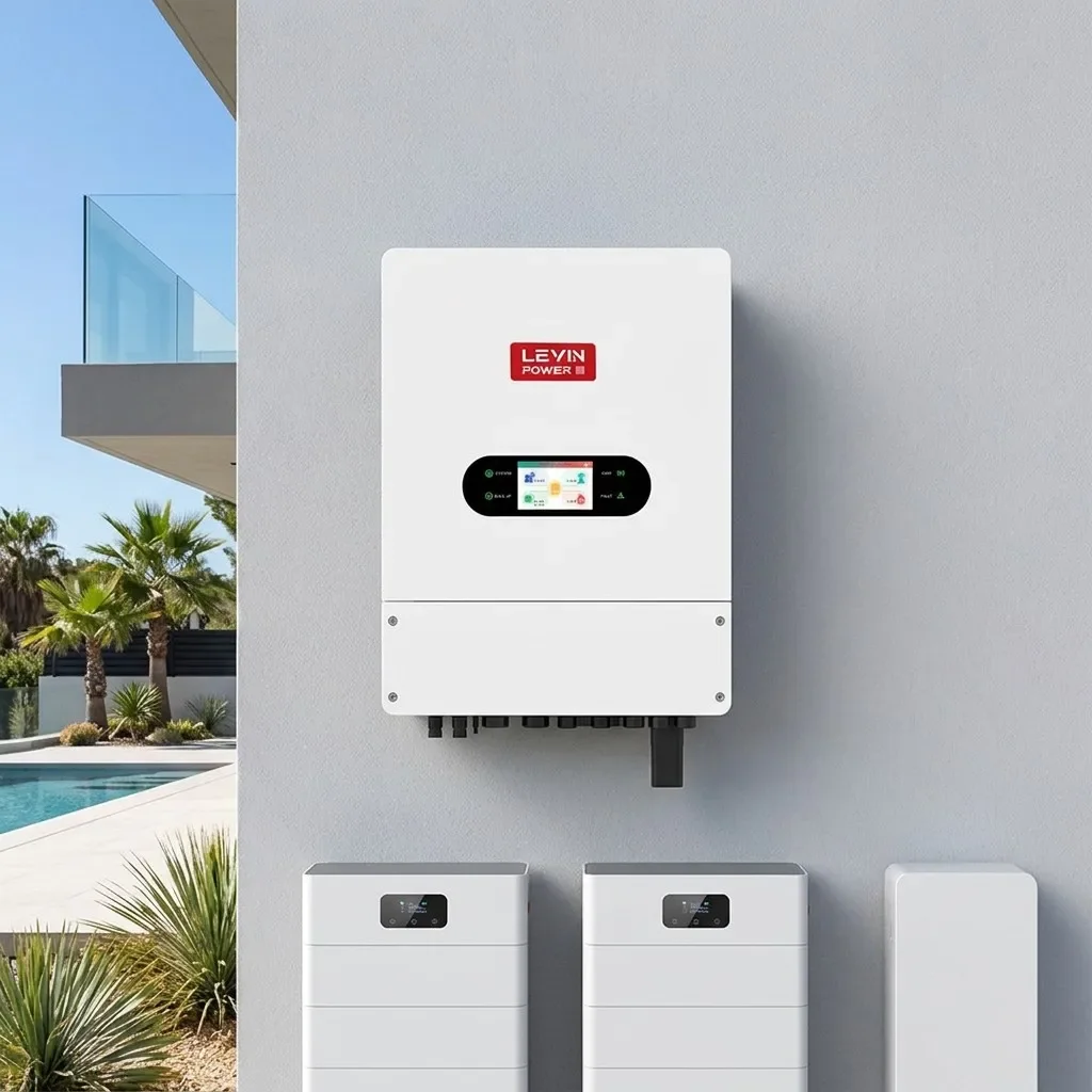 Levin Power European Union standard IP66 waterproof single-phase 8kW 98% efficiency household energy storage hybrid solar invert