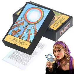 Tarot Deck Divination Fate Ace Of Pentacles Tarot Card Fortune Telling Oracle Card Friend Casual Party Entertainment Board Game