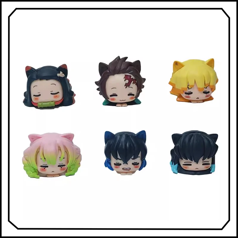 

Demon Slayer: Kimetsu No Yaiba Gashapon Kamado Tanjuurou Q-версия Положение сна Моделирование Фигурка Модель Игрушки