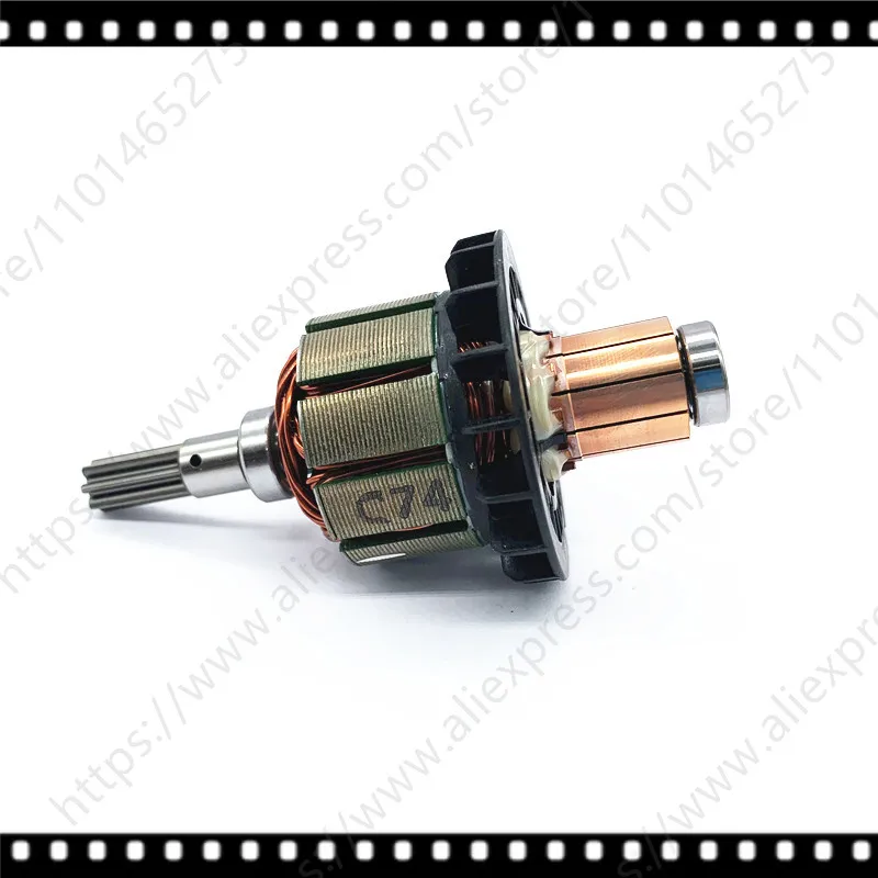 Armatur rotor for MAKITA BTW250 DTW251RFE DTW251Z 619253-6 619375-2 BTW251Z BTW251RFE DTW251 BTW253 BTW251 BTS130 TW251D