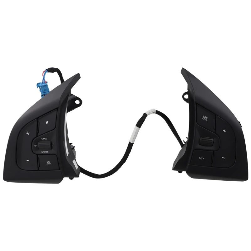 

98004092ZD Car Steering Wheel Cruise Audio Volume Control Switch Buttons For Peugeot Citroen DS6