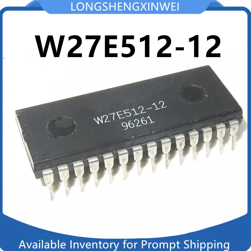 1PCS W27E512-12 W27E512 Inline DIP-28 Memory Chip Off The Shelf