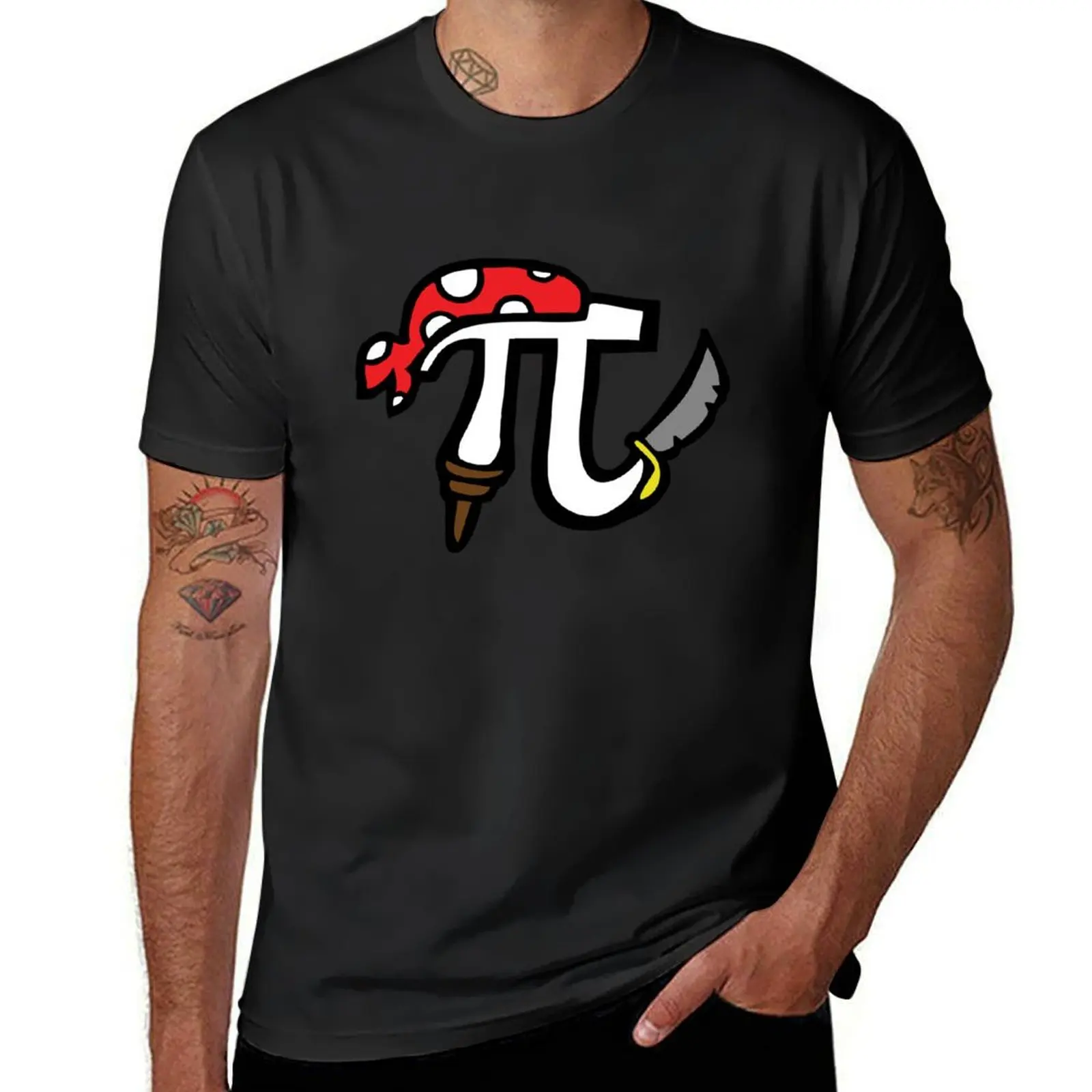 

Pi Pirate T-Shirt customizeds blanks shirts graphic tees mens cotton t shirts