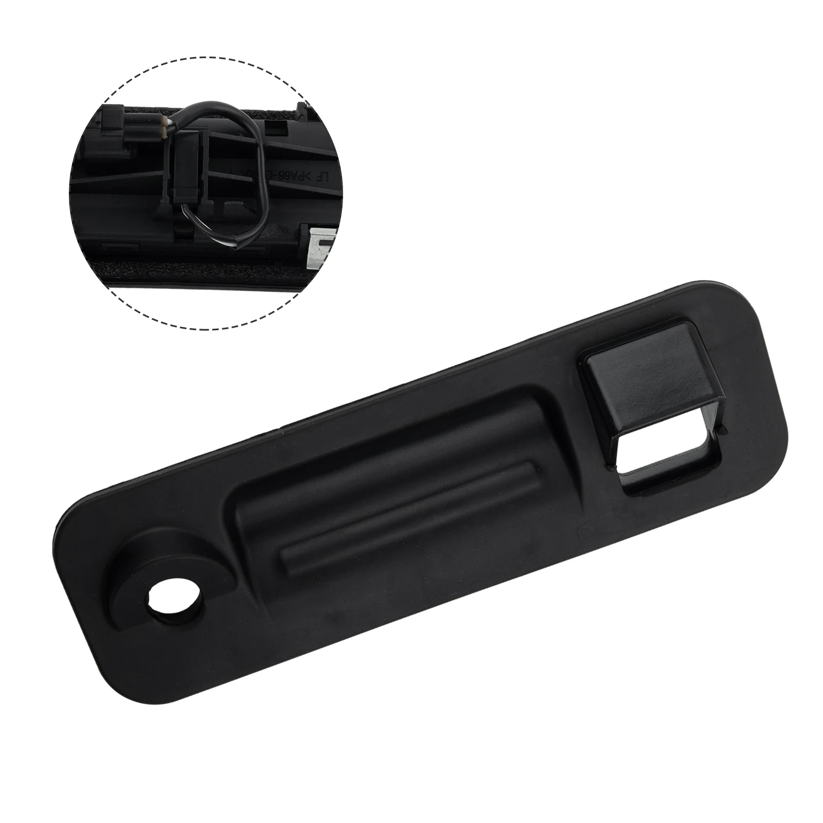 Black Plastic Outside Trunk Lid Lock Handle 81260-C1010 81260C1010 Rear Boot Latch Release Switch Fit For Hyundai For Sonat