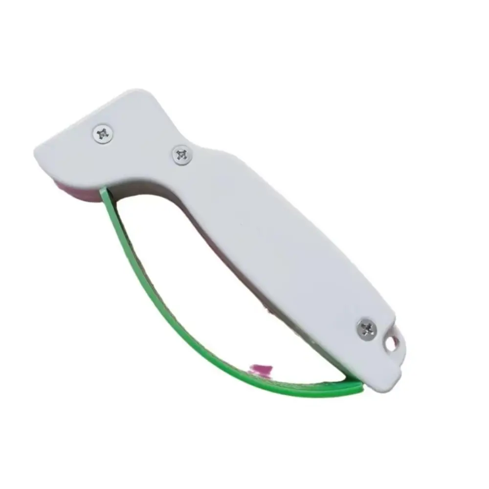 2pcs Tungsten Steel Portable Sharpener Foldable V Shape Grinding Groove Fishing Sharpener Professional Outdoor Cutter Sharpener