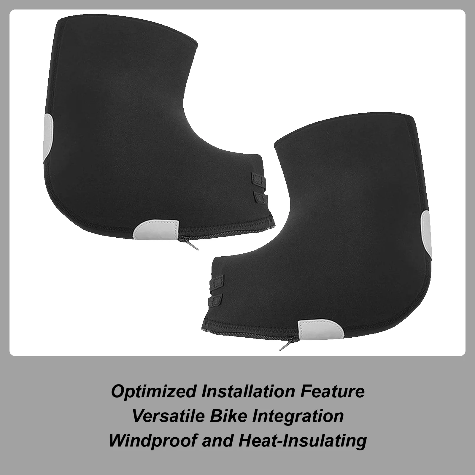 

27x27x19cm Winter Bicycle Handlebar Warm Gloves Windproof Bike Mittens Neoprene Handlebar Mittens Hand Cycling Accessories