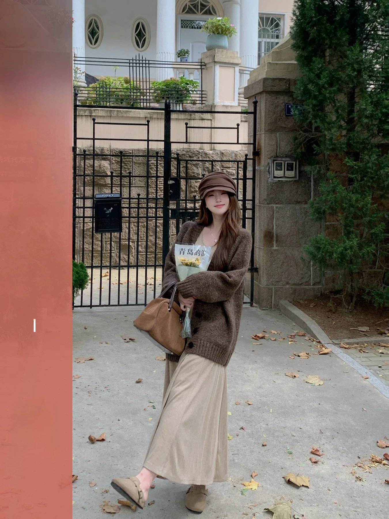 

Мягкий уютный женский кардиган свободного кроя с открытыми плечами, весенне-осенний повседневный свободный жакет-пальто