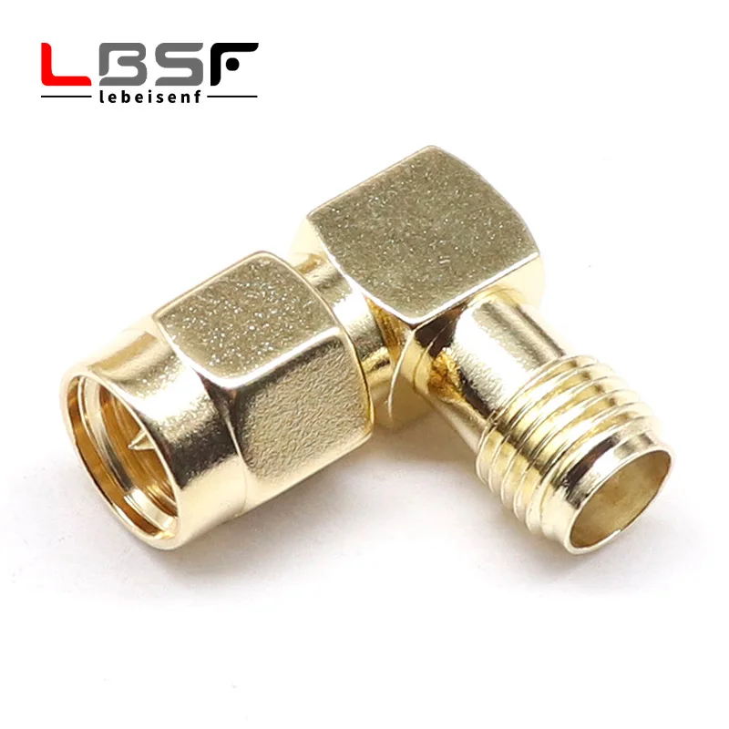 SMA to SMA Connector male female RP SMA to SMA male RPSMA Straight Right angle 3 way RF adapter Converter