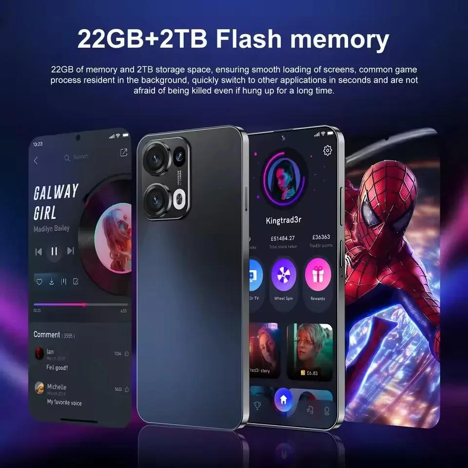 حار 2025 جديد Reno13 Pro 5G 108 MP الأصلي بطاقة مزدوجة ذكية نظام الاستعداد المزدوج الإصدار العالمي 7800mAh بطارية أندرويد 14