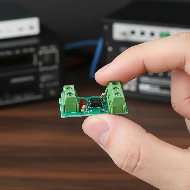 1/2/3Pcs 1 Channel Optocoupler Isolation Module 3- 5V Voltage Signal Isolator Board For DIY Electronic Projects