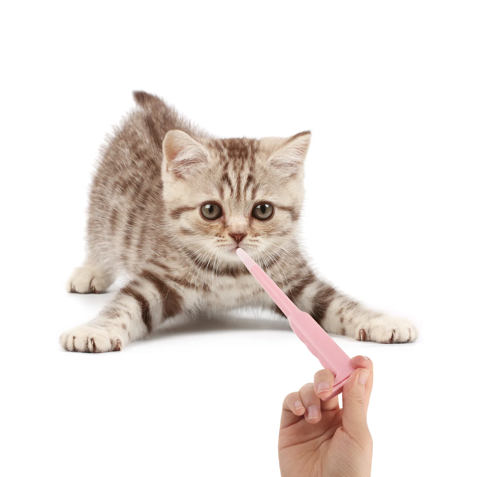 

3Pcs Pet Pill Dispenser Cat Pill Shooter Soft Tip Push Mechanism for Cats Dogs Puppies Kittens Small Animals Medication Feeder