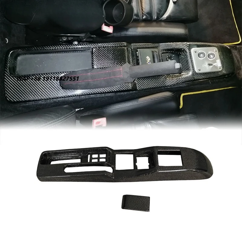 

TOPMIX 2000-2005 360 Convertible Center Console Gear Shift Panel Upgrade Modification Carbon Fiber Armrest Front Gear
