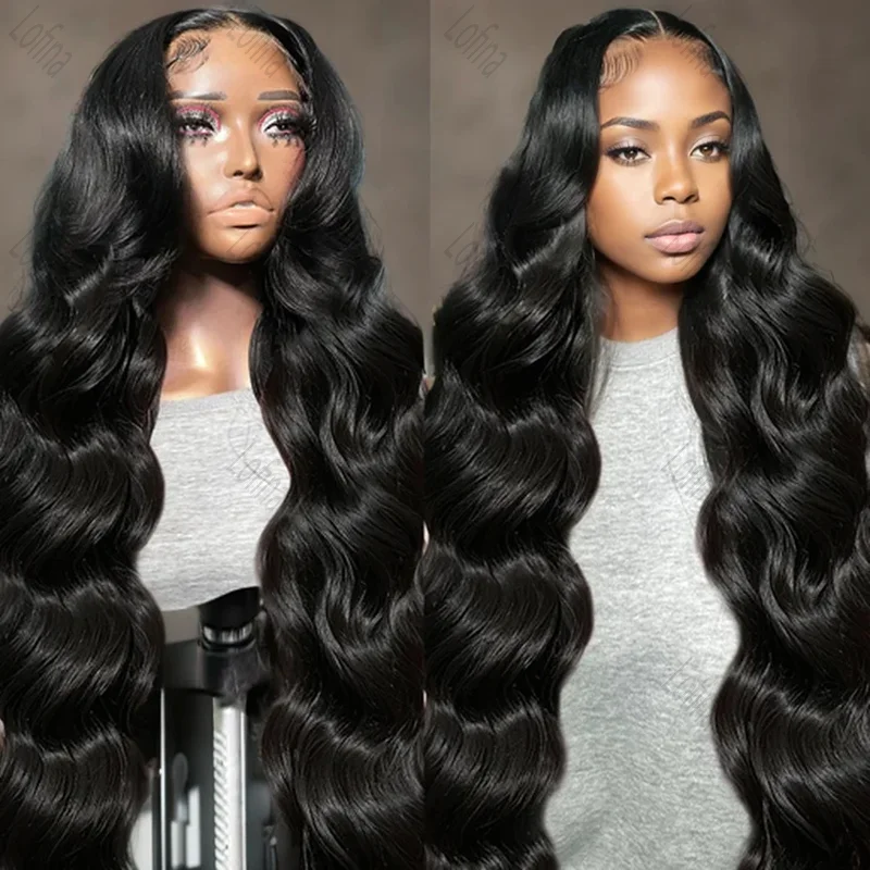 

30 40 Inch Body Wave Wig Human Hair 100% Brazilian 13x4 13x6 HD Transparent Wavy Lace Frontal Wig PrePlucked For Women Chioce