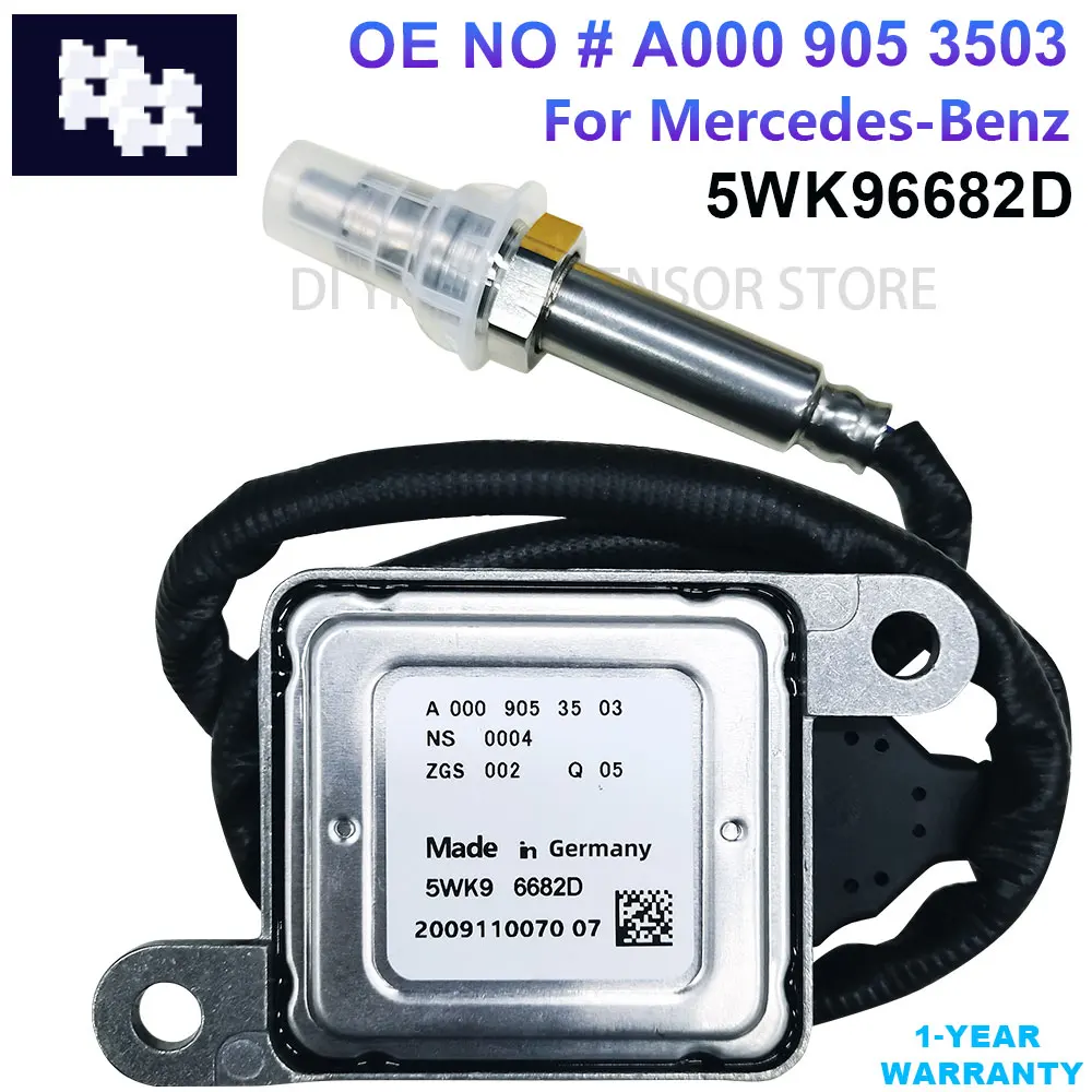 A0009053503 5WK96682D Original New Nitrogen Oxide Sensor Nox Sensor for Mercedes Benz W205 W164 W166 X164 X66 Sprinter GL350