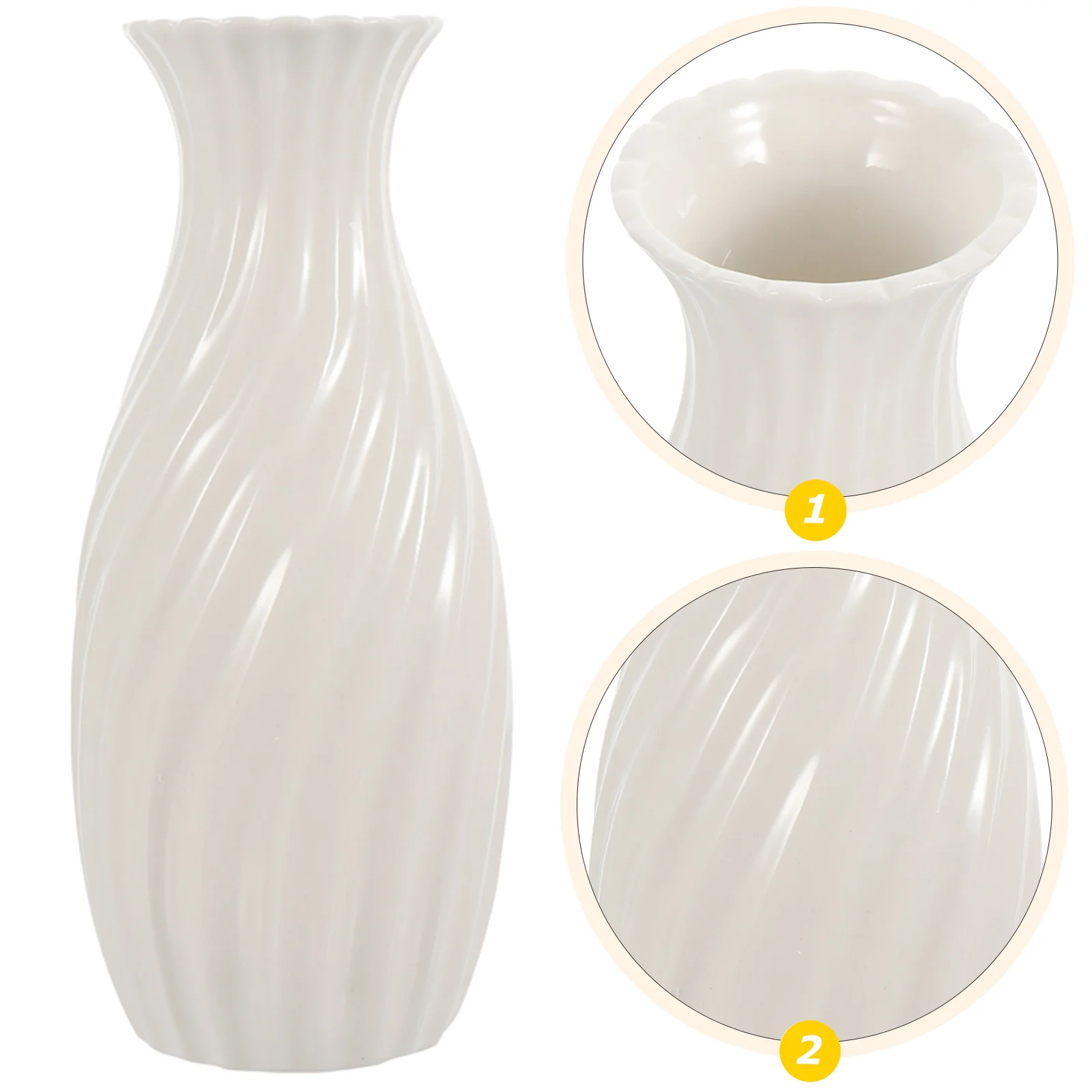 

Creative Ceramic Vase Elegant Flower Arrangement Container Home Vase Decoration DIY Ornament Flower Arrangement Container