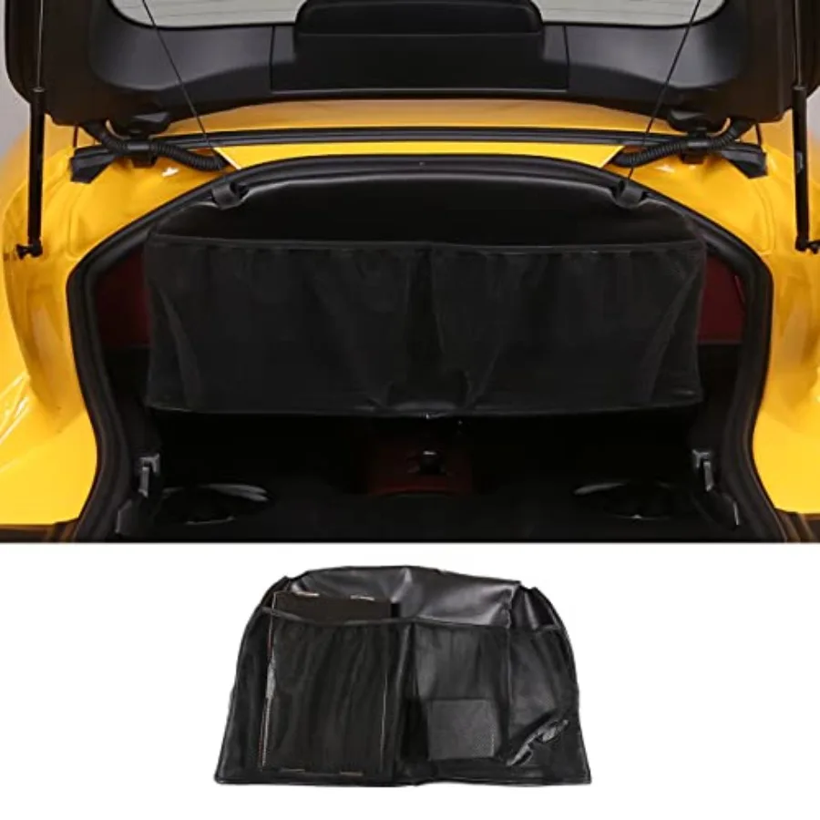

Car Trunk Organizer Fit for Supra GR A90 A91 MK5 20182022 Auto Trunk Storage Bag Car Storage Organizer with Mesh Pocket
