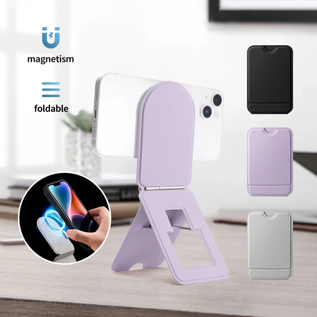 

ftvae Universal Desktop Magnetic Phone Holder Multi-functional Bracket Metal Desk Stand Angle Adjustment Holder Phone Accessorie
