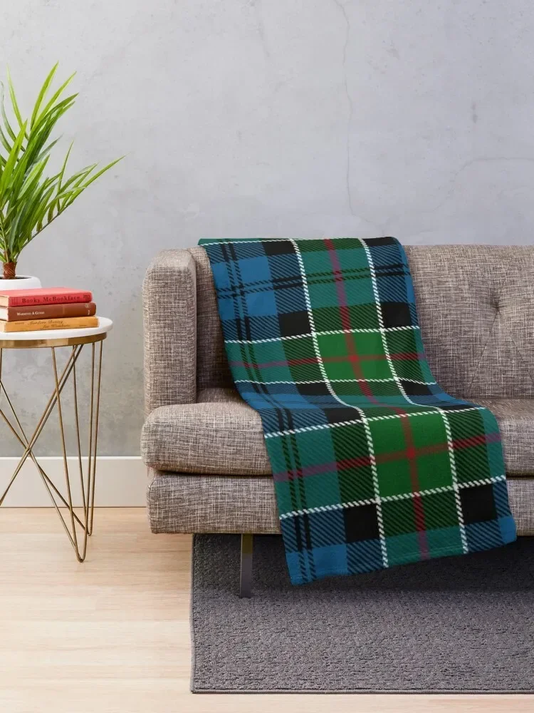 Colquhoun Cowans Tartan Throw Blanket Luxury St Plaid on the sofa Blankets