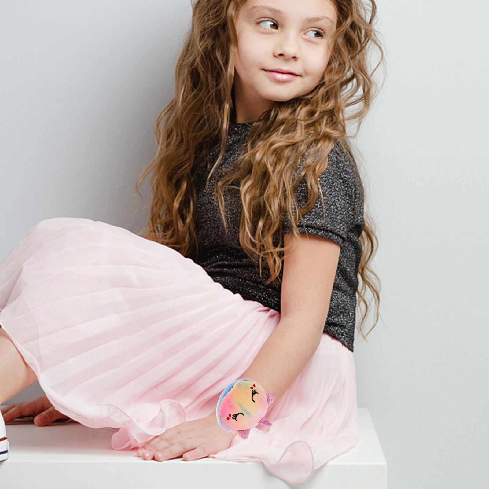 2 szt. Bransoletki z jednorożcem dla dzieci, lekkie bransoletki zatrzaskowe, upominki na przyjęcia, hurtowe portmonetki, torby do przechowywania z motywem kreskówkowym