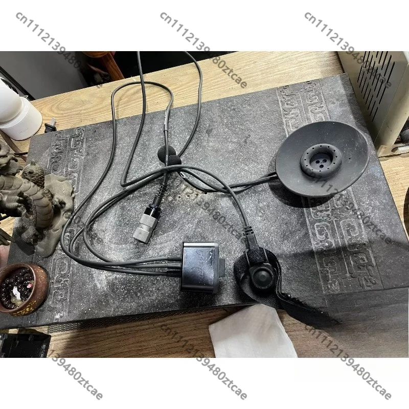 Stable Push-to-Talk Control Headphone RF-3020-HS0, Spare Audio Component For Security Site Intercom Equipment Upgrade