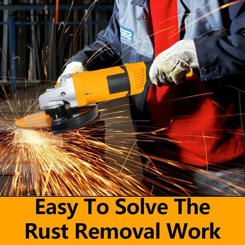 

Professional Heavy-Duty 230mm Angle Grinder with l Cutting Disc 9 Inch Electric Angle Grinder 2000W for Industrial Use