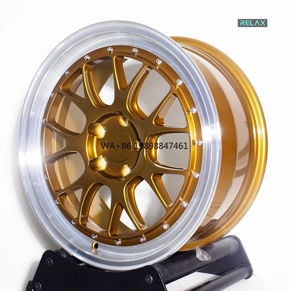 

Custom Forged 16 17 18-Inch Aluminum Car Wheels 5x114.3 5x120 5x130 Forged Wheel Hub 2-piece Type