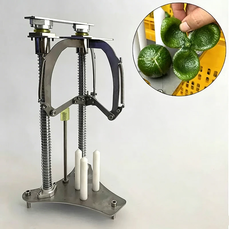 Commercial Manual Orange Peeler, Food Processing Machine, Lightweight Citrus Processing Equipment, Orange Peel Collection