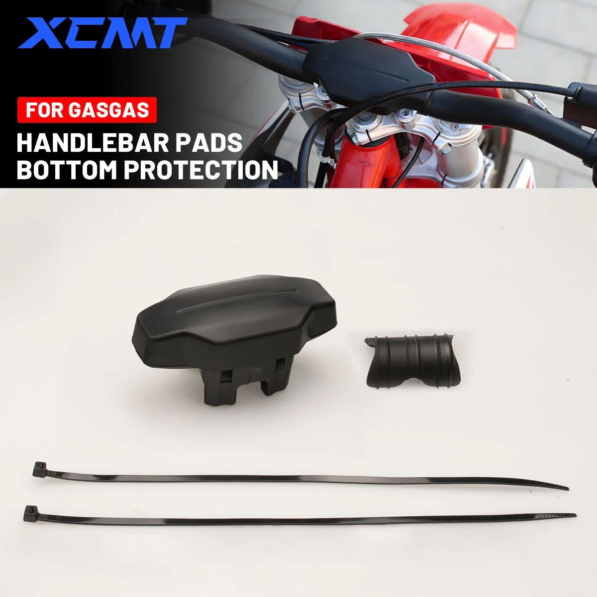 For GasGas EX EXF EC ECF MC MCF 125-450 2021-2023 Motorcycle Handlebar Pads Bottom Protection Direction Handle Chest Guard