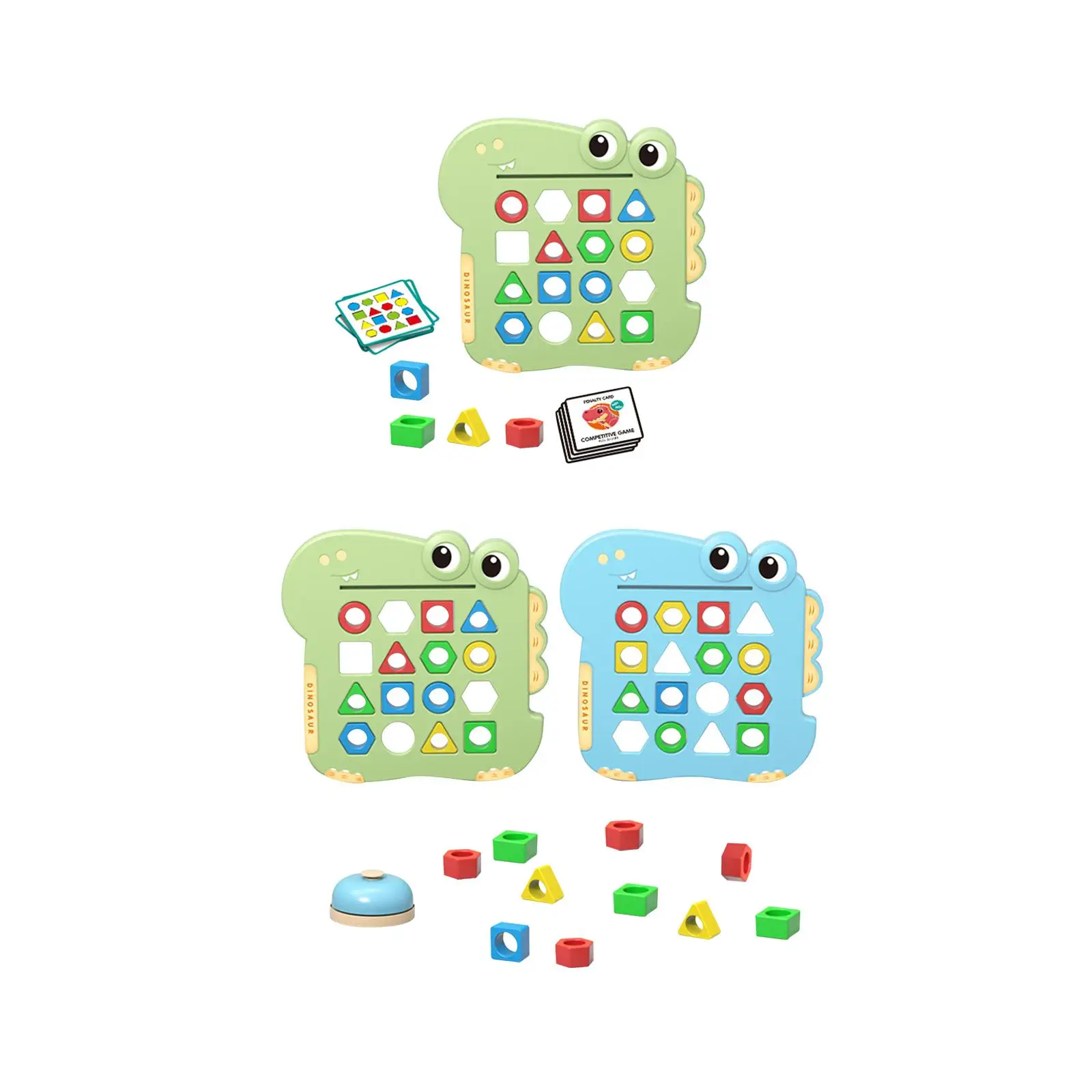 Juego de combinación de formas Tablero de combinación rápida de formas geométricas para niños y niñas