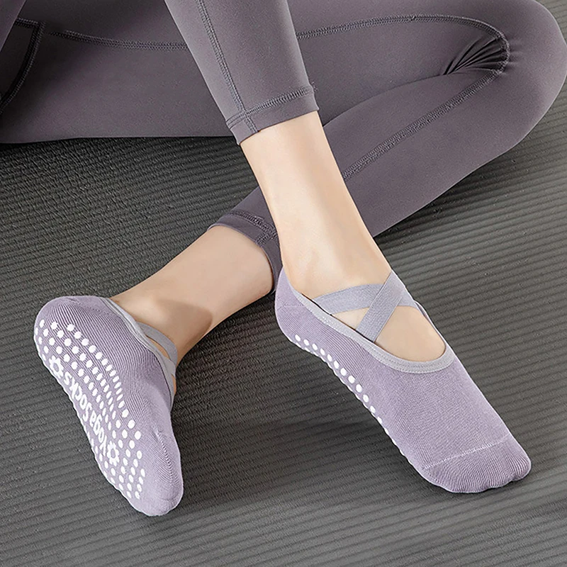 Professionelle Yoga-Socken für Damen, rutschfest, schweißabsorbierend, atmungsaktiv, Pilates, Ballett, Tanz, Sportsocken für aktive Damen
