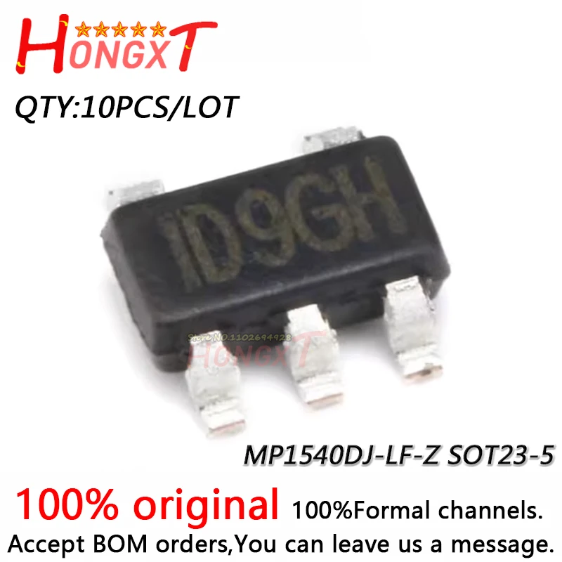 10PCS 100% New MP1540 MP1540DJ MP1540DJ-LF-Z ID9... D9...SOT23-5.Chipset