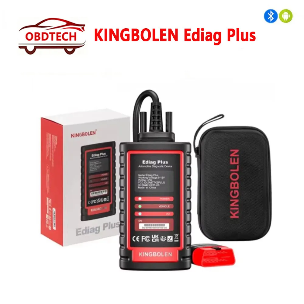 

KINGBOLEN Ediag Plus Car Scanner Supports All Systems ADS Pro LVS Xdiag XPRO5 Prodiag CAN FD Protocols ThinkDiag 2 OEM