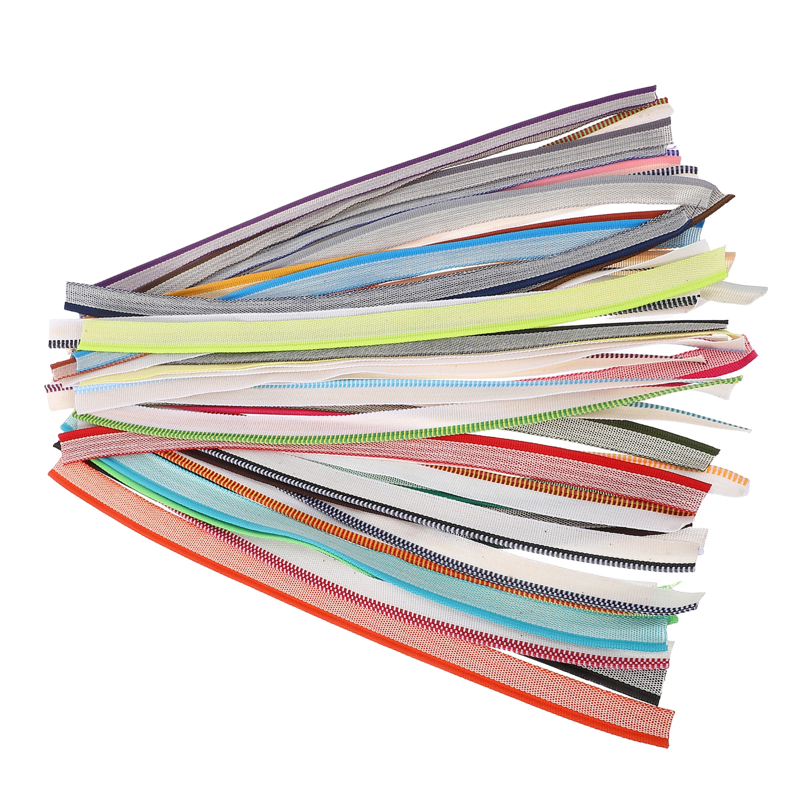 

48pcs Binding Supplies Headband Endbands Kits Beginners Book Headband Book Binding Scrapbook Weave Versatile Colors