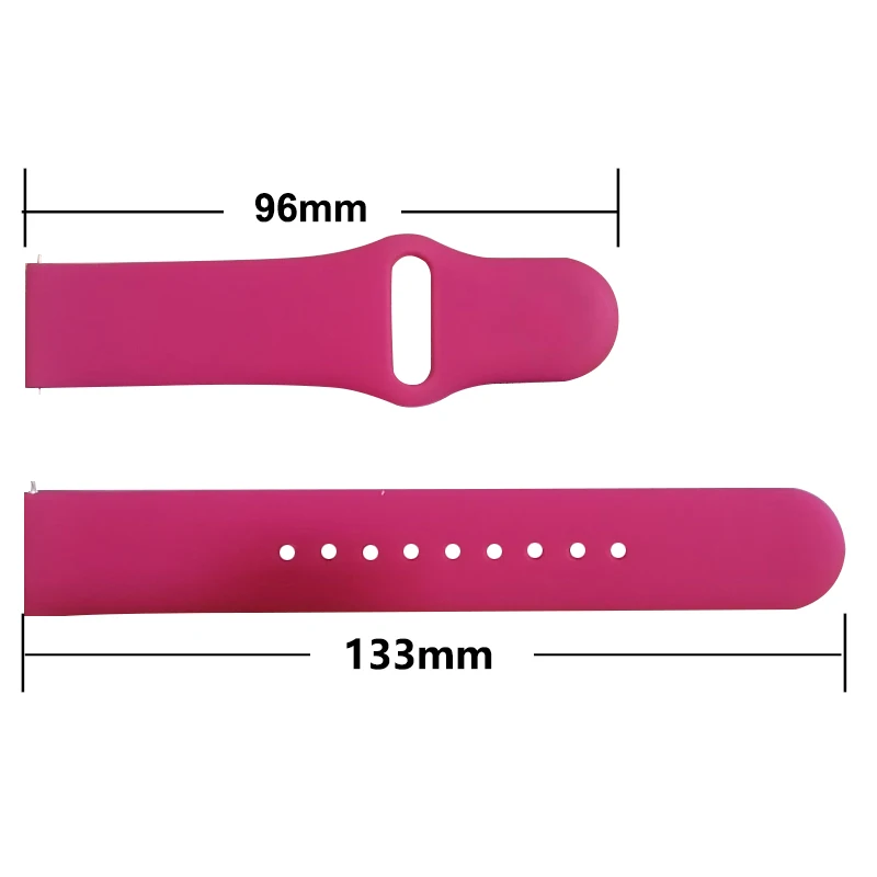 Silicone Strap For Amazfit Bip 5/Gts 2/3/gts2/4 Mini/Gtr 4/3/2e Replacement 20/22mm Watchband Bracelet Huawei watch gt 2/3/2e/4