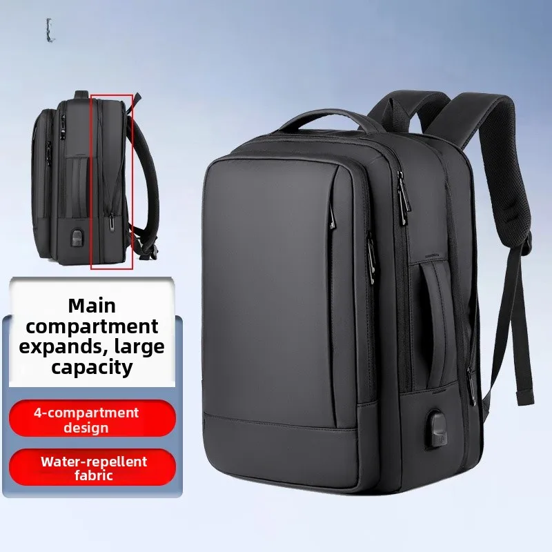 

Large Capaci Men's Laptop Bapa Casual Travel Waterproof Bag Suitable for Busin And Leisure Ideal for College Students