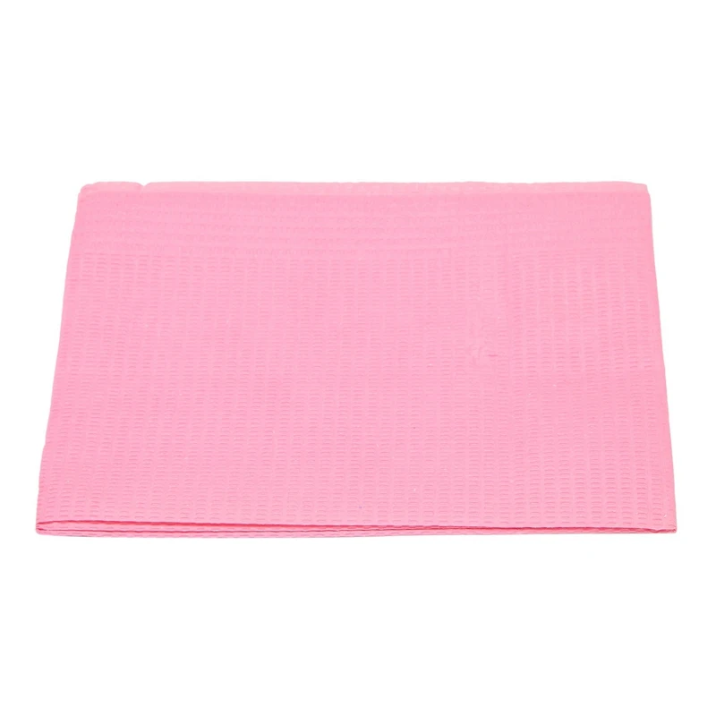 Mantel absorbente para tatuaje, paño desechable para limpieza de tatuajes, impermeable, 375 piezas, color rosa