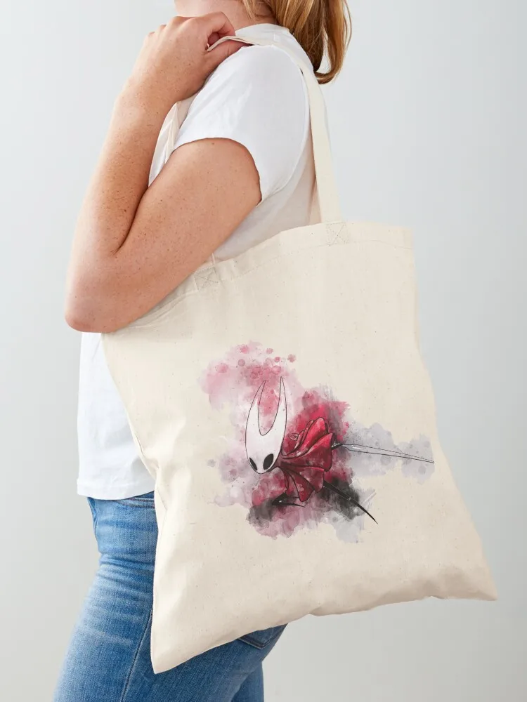 

Hollow Knight Silksong - Hornet painting Tote Bag canvas shopping bag Portable shopping bag Women's handbag ecological bags