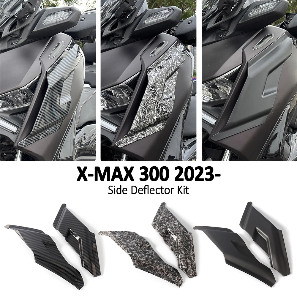 

Motorcycle Accessories Front Air Deflector Side Deflector Fairing For Yamaha X MAX X-MAX 300 X-MAX300 XMAX300 2023 2024 2025