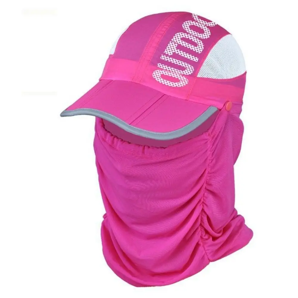 Quick Drying Neck Protection Sun Cap Shawl Hats Removable Neck Protection Sunshade Hat UV Protection Cool Face Shield Cap Lady