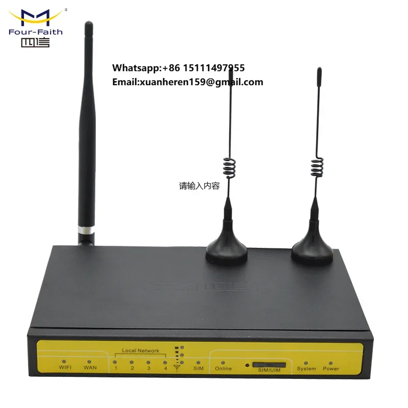 F3836 3g 4g Lte Mobile Wireless Hotspot Sim Card Slot 12v Car Wifi Router