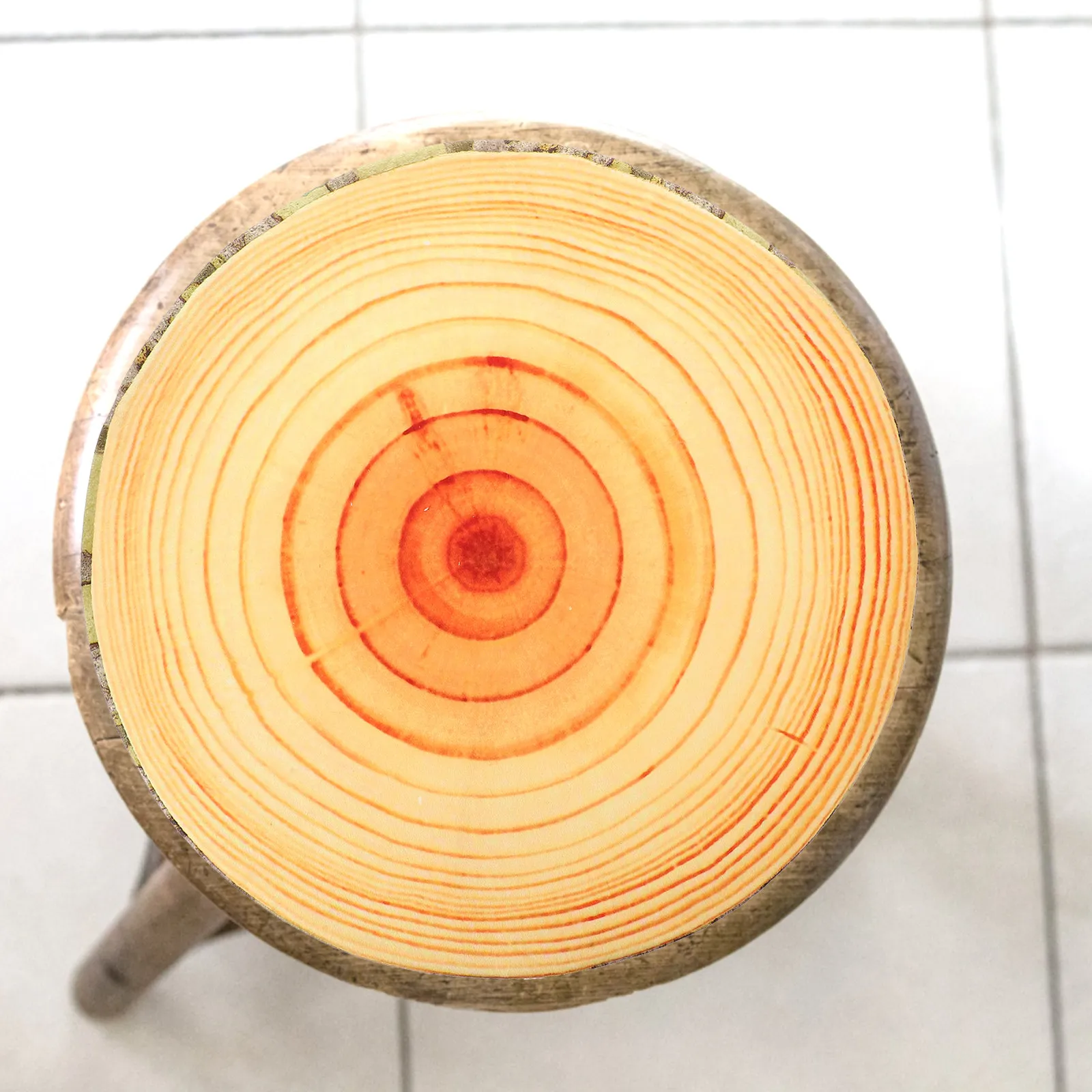 

Realistic Stump Shaped Decorative Throw Pillow Excellent Hand Feeling Comfortable Soft Support for Home Office Sofa Couch Floor