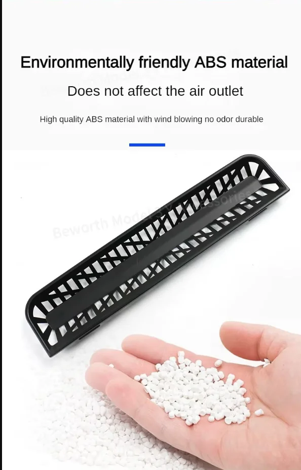 

Car Rear Air Vent Outlet Cover For Tesla Model 3/Y Rear Center Console Air Outlet Cover Vent Outlet Dust Cover Car Accessories