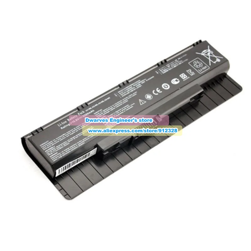 New A32-N56 A32-N46 A31-N56 Battery 10.8V 5200mAh for G56JR G56JK N46EI321VM N46VJ N56VZ N56XI321VZ