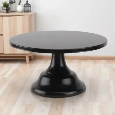 

1Pcs Black Cake Pallet Iron Wear-Resistant Creative Fruit Tray Cupcake Stand Display Dessert Iron Cake Pallet Fruit Tray