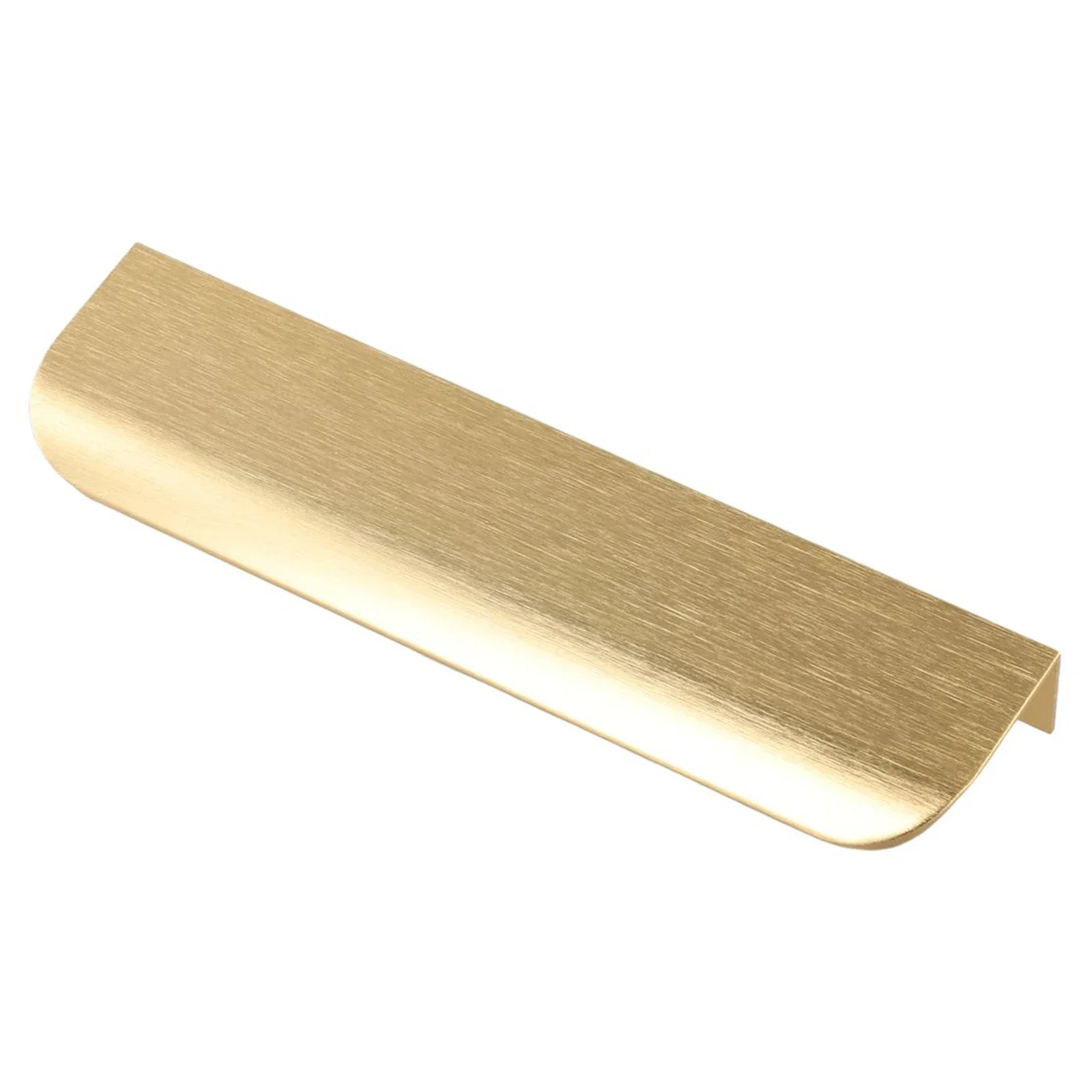 Kitchen Cabinet Door Handles Cupboard Drawer Concealed Finger Edge Pull Aluminum Drawer Knobs Long Furniture Handle Hardware
