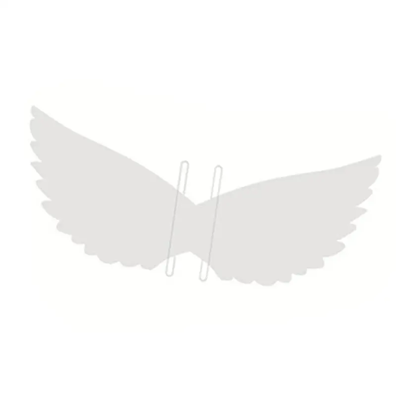 

39BB DIY Paintable Angel Wing with Elastic Band Plain Butterfly Fairys Wing DIY Crafts