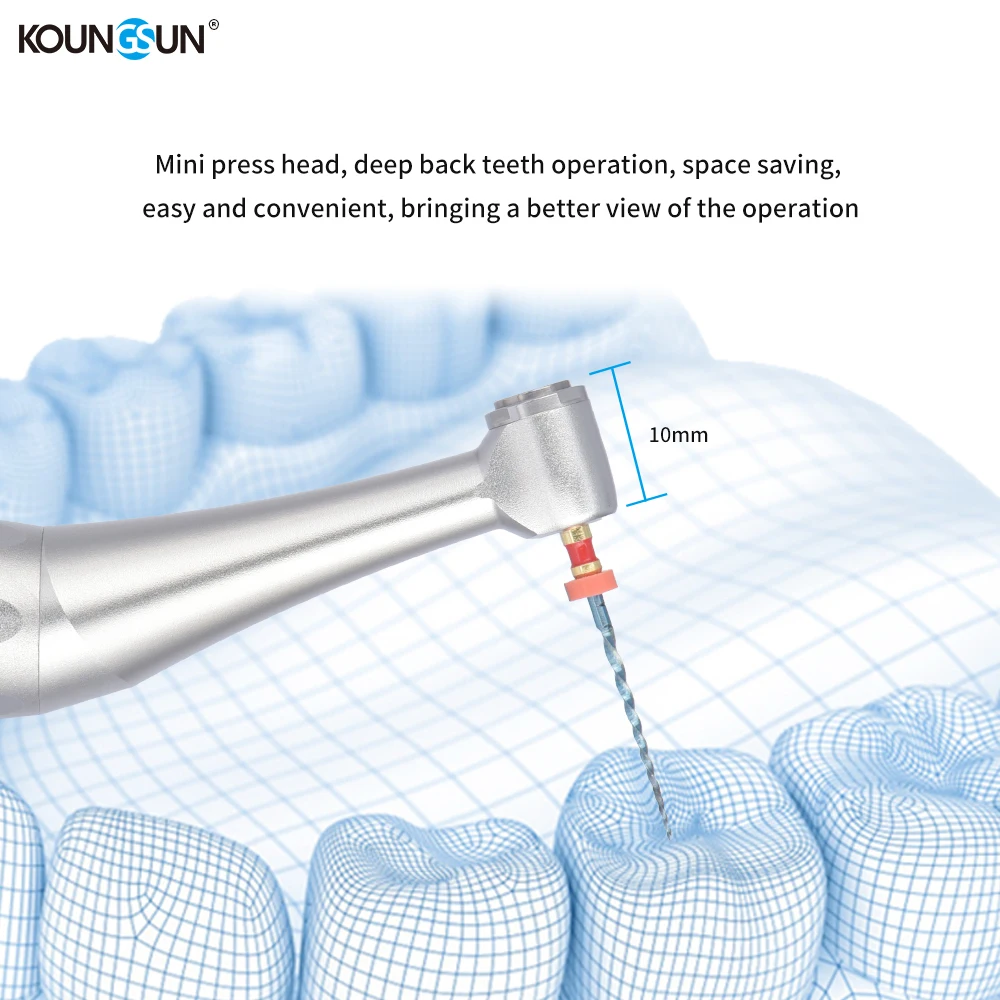 Dental Handpiece with Contra Angle Head for Endomotor, 1:1