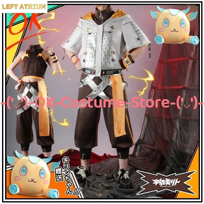 

[Customized Size] NIJISANJI Virtual Usami Rito Cosplay Costume Suit Anime Character NEW Outfit Halloween Carnival Party Uniform
